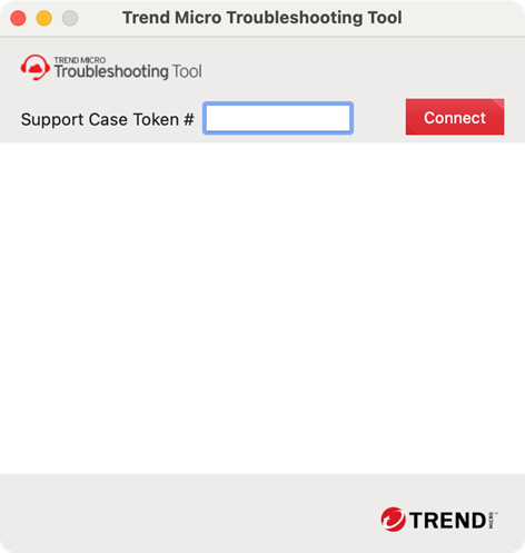 Trend Micro Troubleshooting Tool - Support Case Token