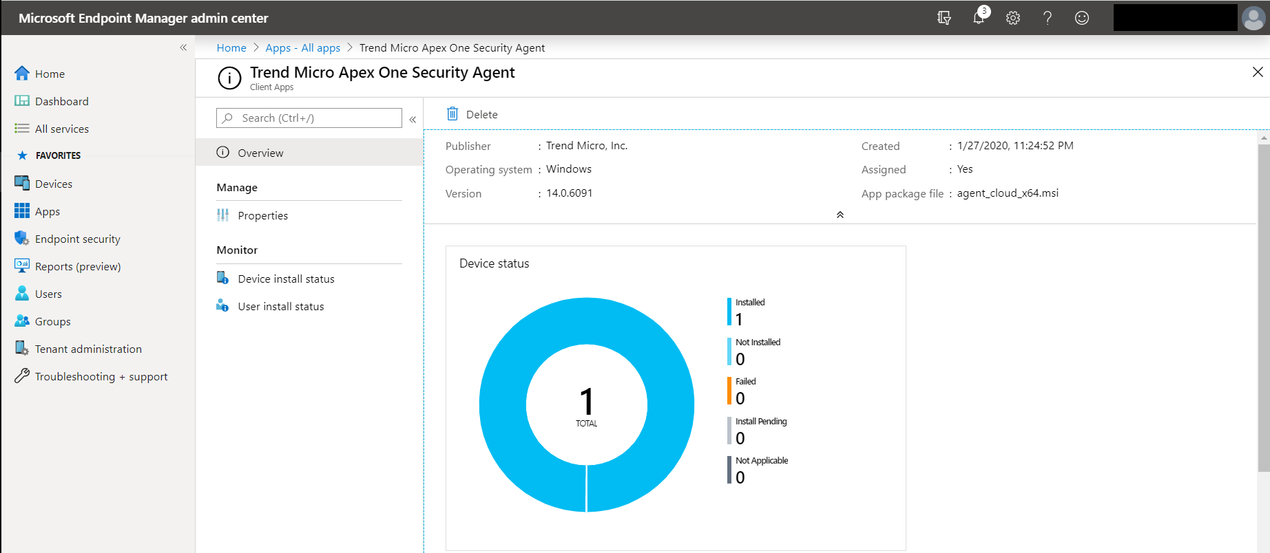 Microsoft endpoint manager