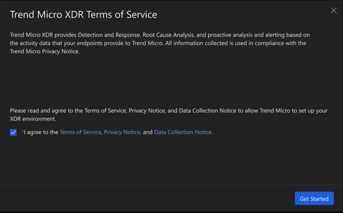 XDR Terms of Service