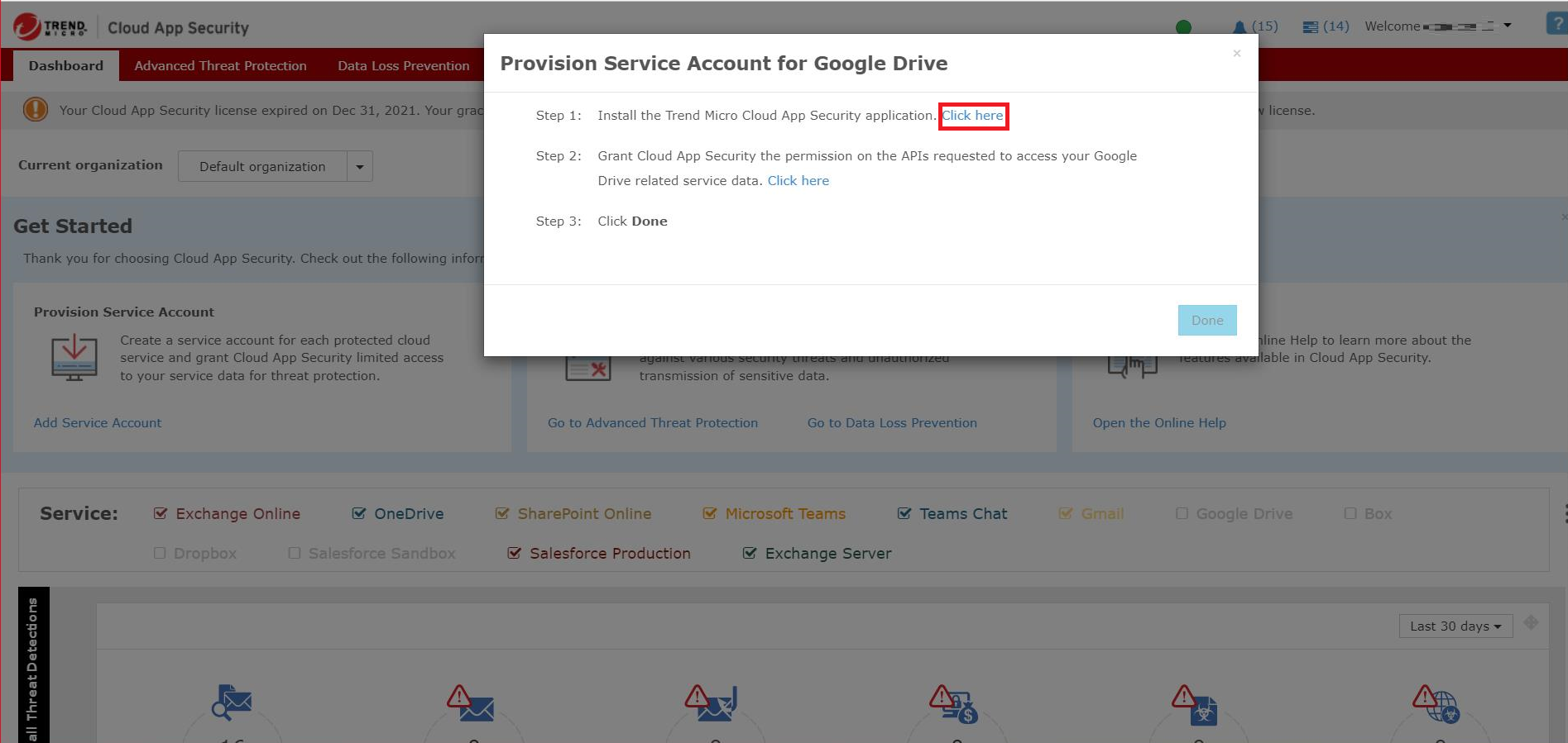 Service Account - Google Drive