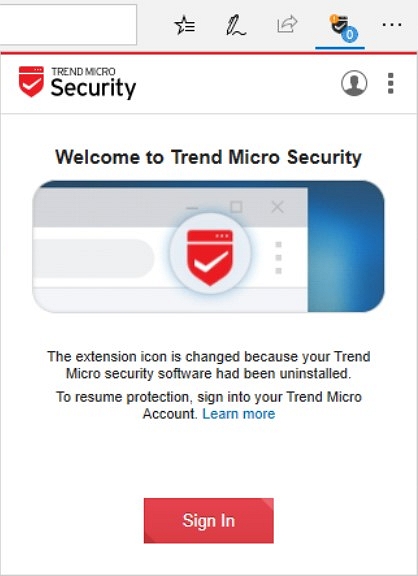 Continue Using Trend Micro Security for Microsoft Edge