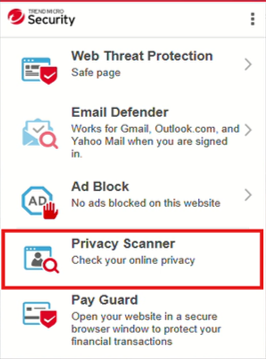 Check your online privacy