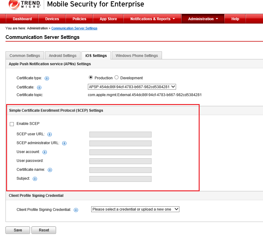 Using Device Enrollment Program Dep In Mobile Security Tmms For Enterprise