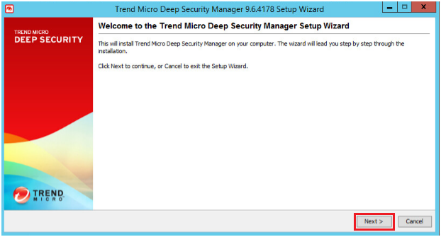 Install Another Manager Node - Deep Security 9.6