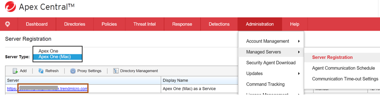 Approve Dns Name And Ips Officescan As A Service