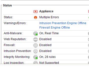 Offline Intrusion Prevention And Firewall Engines Deep Security 9 6