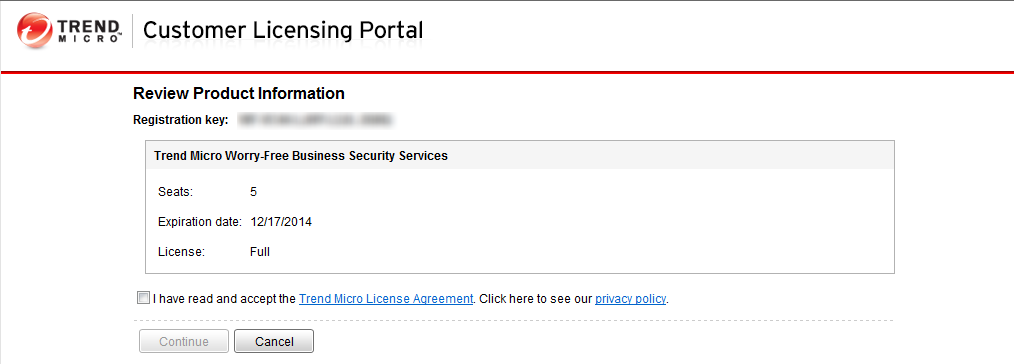 Registering Trend Micro Products Using The Customer Licensing Portal Clp