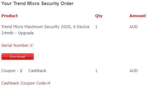 Submit Cashback Claims Trend Micro Help Center