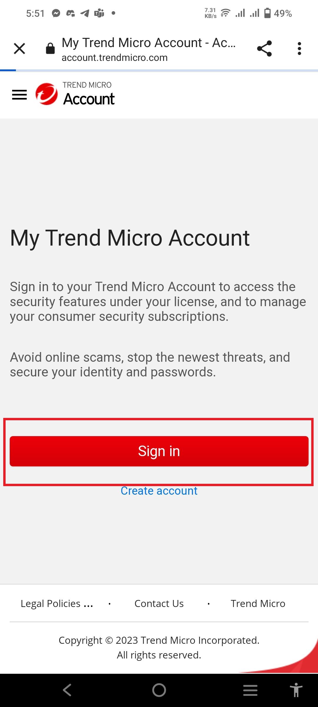 Managing Trend Micro ID Protection Mobile Subscriptions