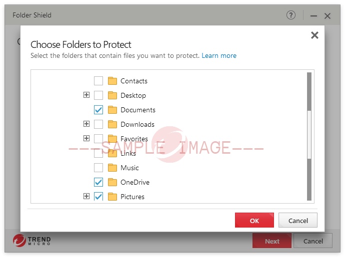 Find a Folder for Trend Micro Folder Shield to protect