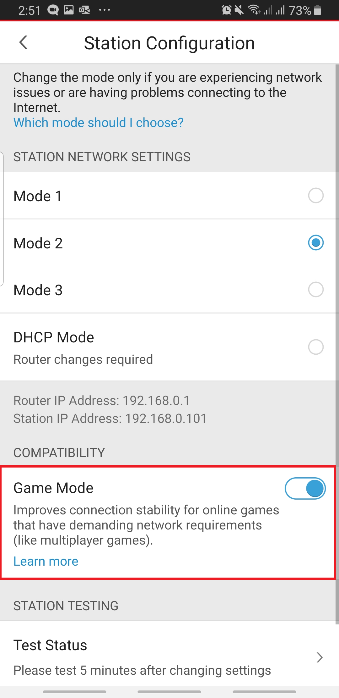 Enable Game Mode in Trend Micro Home Network Security