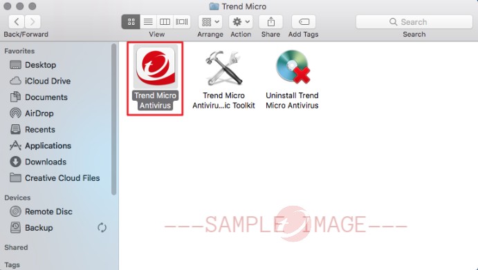 Trend Micro Folder