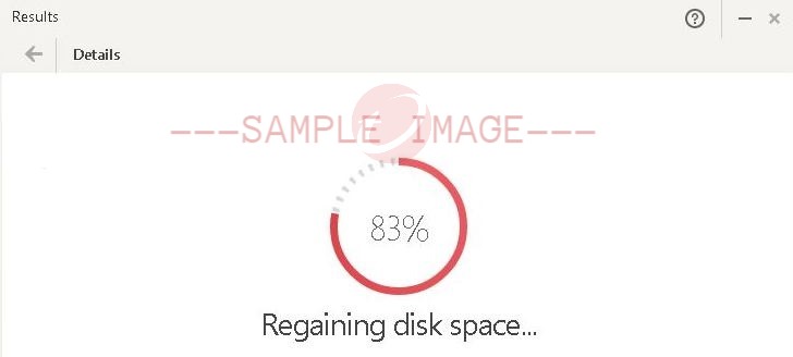 Regaining disk space