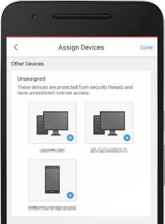 Assign a Device to a Profile