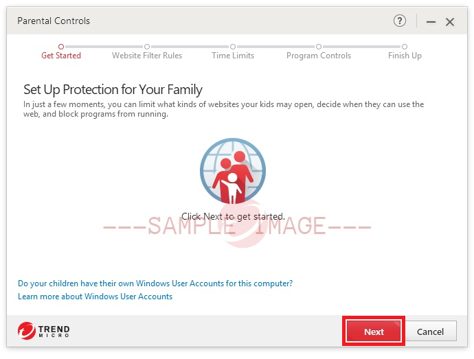 Set up protection for your family