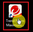 Trend Micro shortcut on Desktop