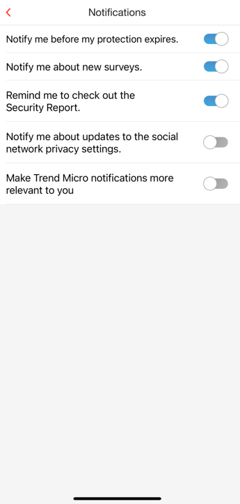 Make Trend Micro notification more relevant to you