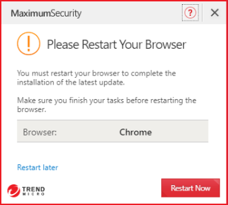 Please Restart Your Browser