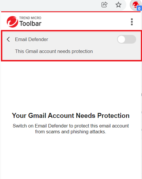 Enable Email Defender