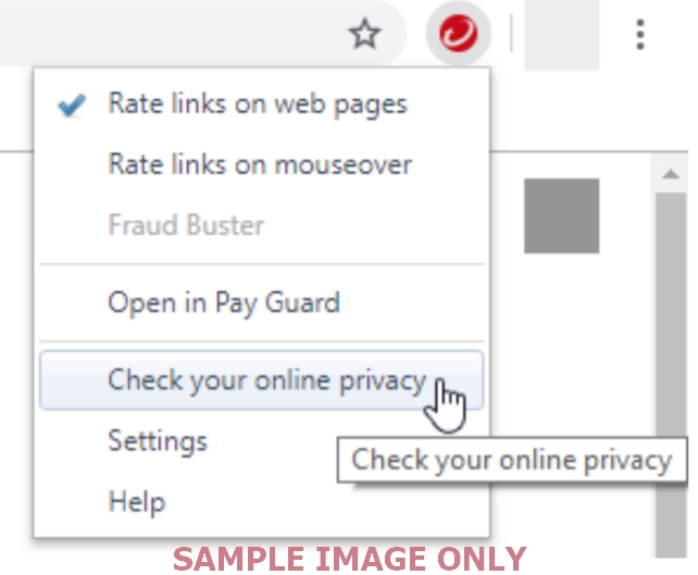 Check your online privacy